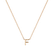 Náhrdelník s diamantem Round Line F4