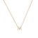 Náhrdelník s diamantem Round Line M4