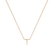 Náhrdelník s diamantem Round Line T4