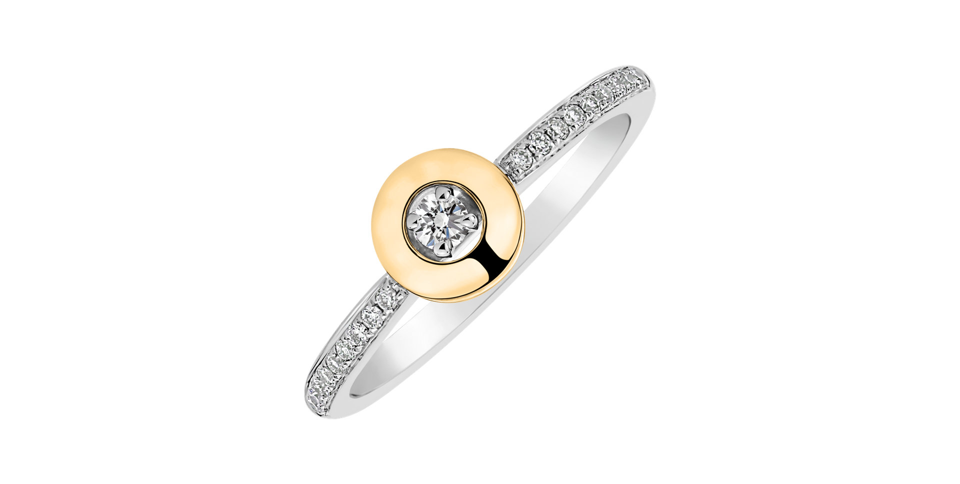 Prsten s diamanty Moon Opus