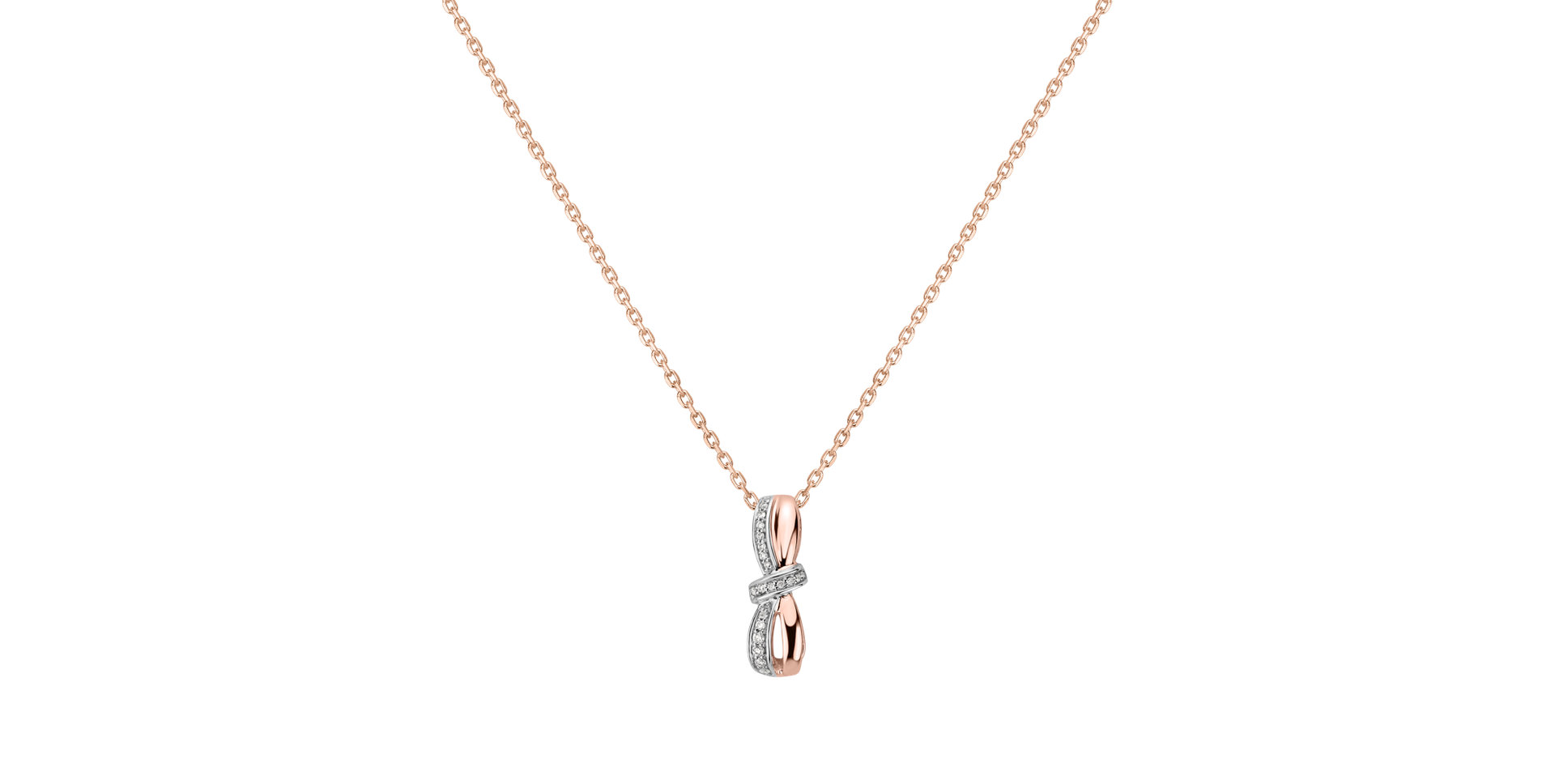 Přívěsek s diamanty Essential Ribbon