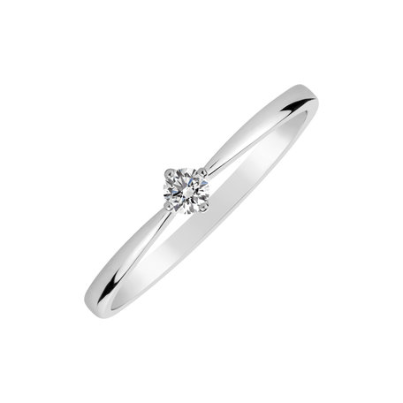 Prsten s diamantem Love Glow