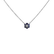 Náhrdelník se safíry a diamantem Shiny Flower5