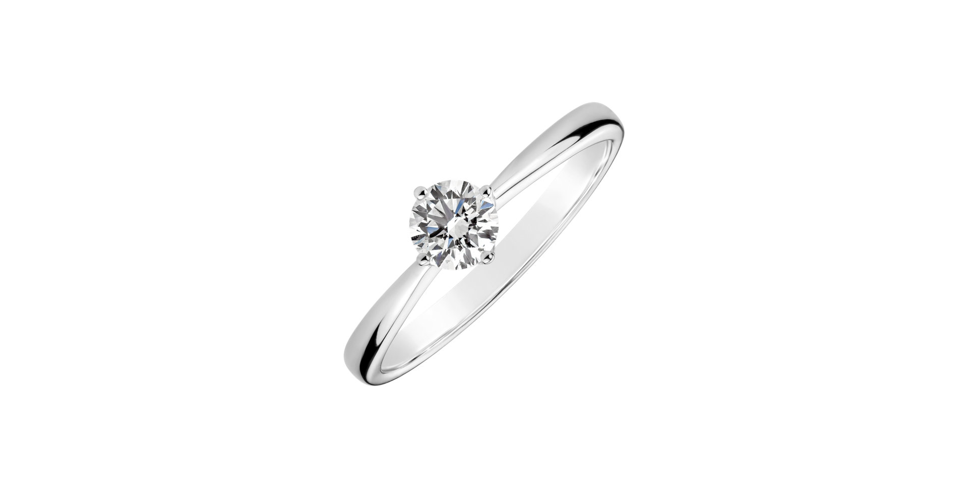 Prsten s diamantem Love Glow