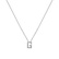 Náhrdelník 14kt bílé zlato s diamantem Glittering Letter G4