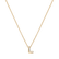 Náhrdelník s diamanty Glittering Letter L4