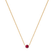 Náhrdelník s rubínem Essential Drop3