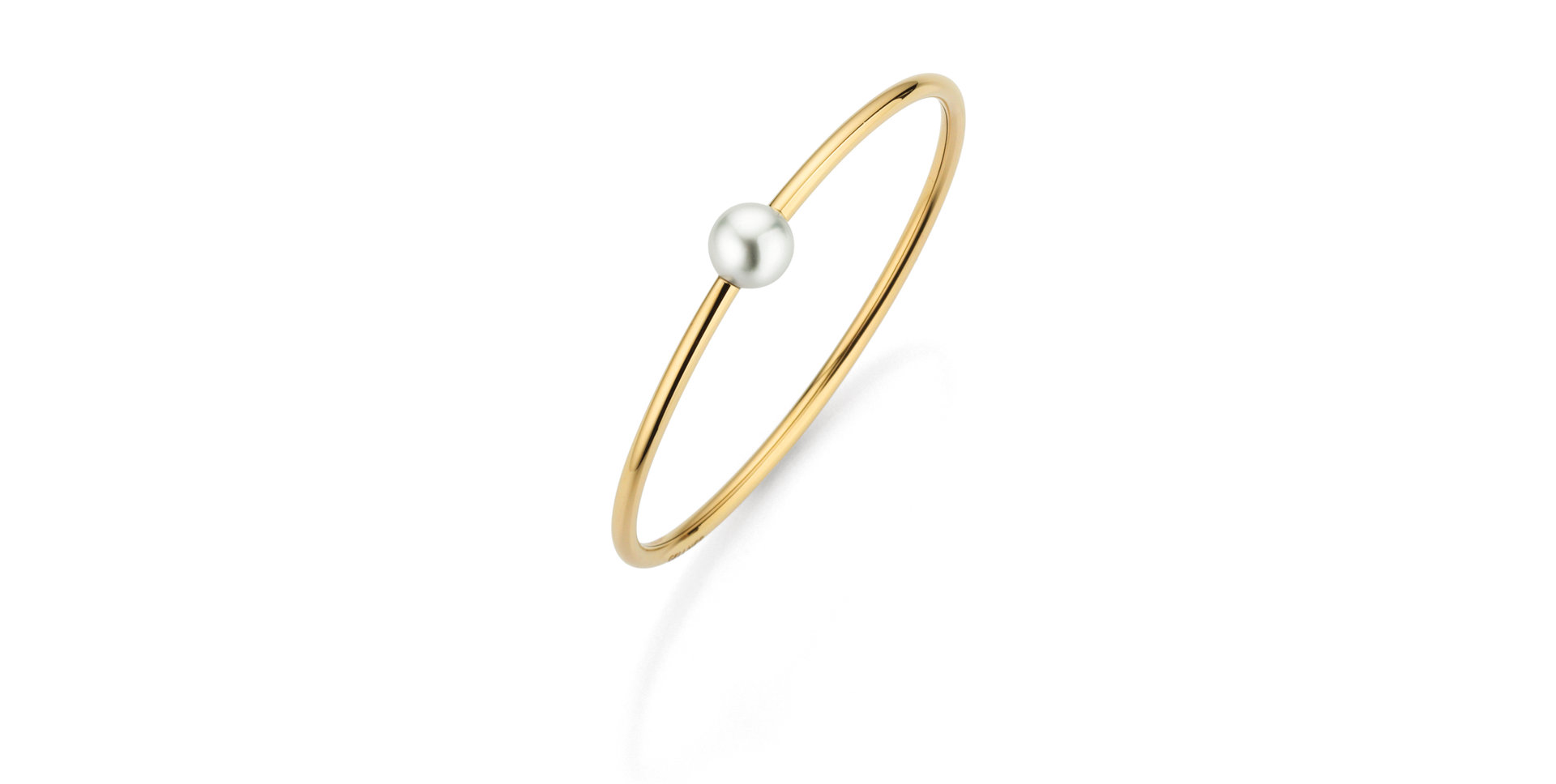 Náramek s mořskou bílou Jižní perlou Modern Classic