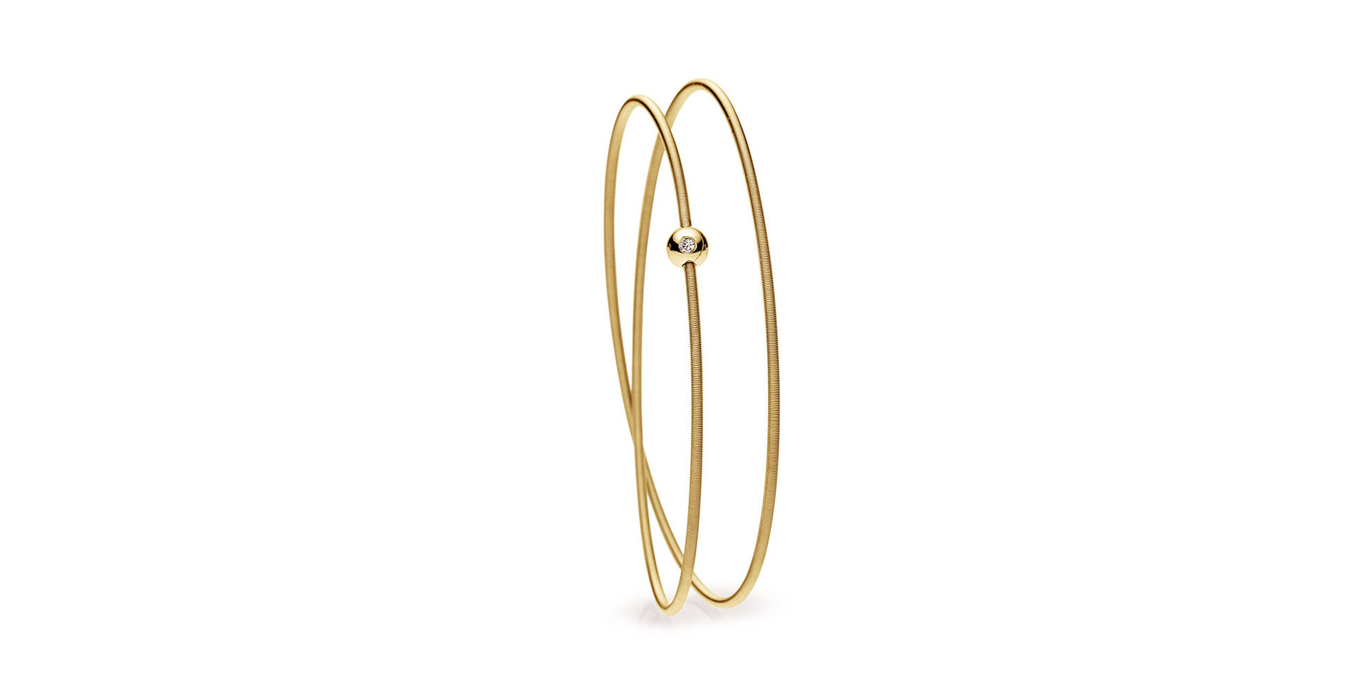 Náramek s diamantem Colette Bracelet 2 Windings