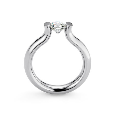 Prsten s diamantem Spannring Heaven