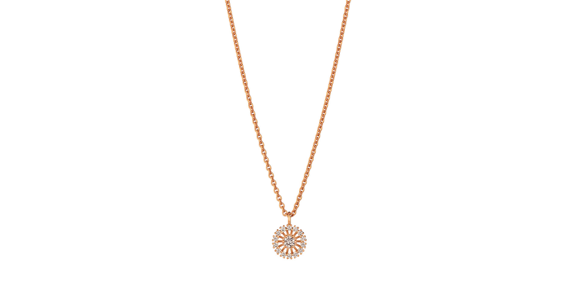 Náhrdelník s diamanty Swing Boho