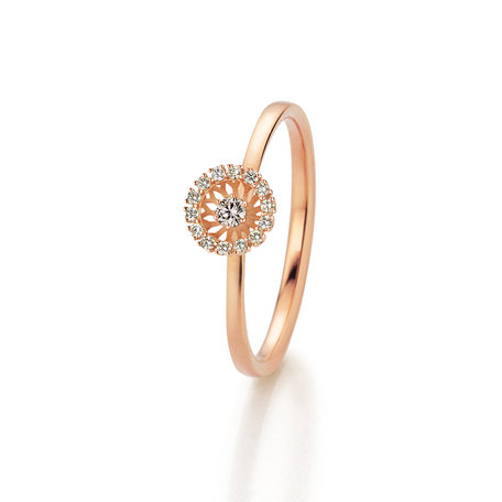 Prsten s diamanty Swing Boho
