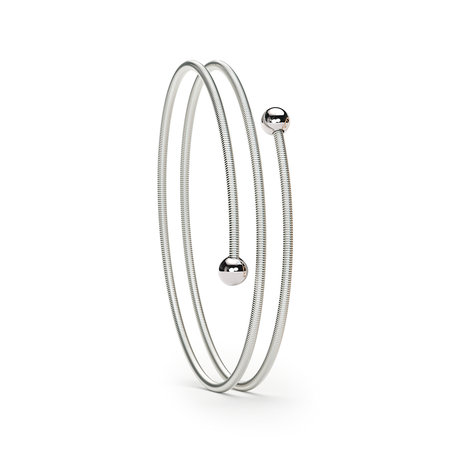 Náramek platina Colette C Embrace bracelet 2 windings