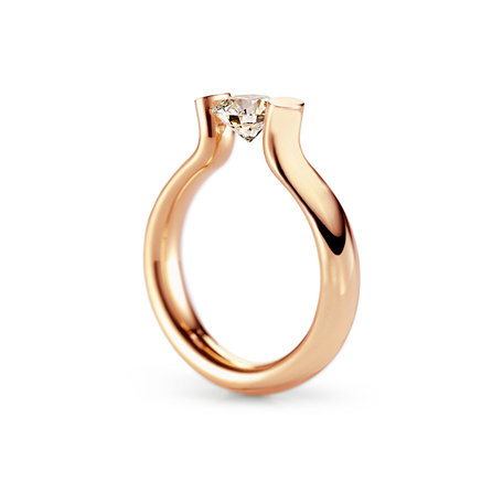Prsten s diamantem Spannring Heaven