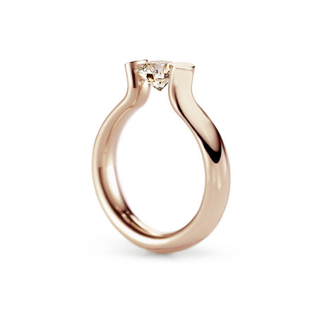 Prsten s diamantem Spannring Heaven