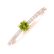 Prsten s peridotem a diamanty Gem Simplicity5