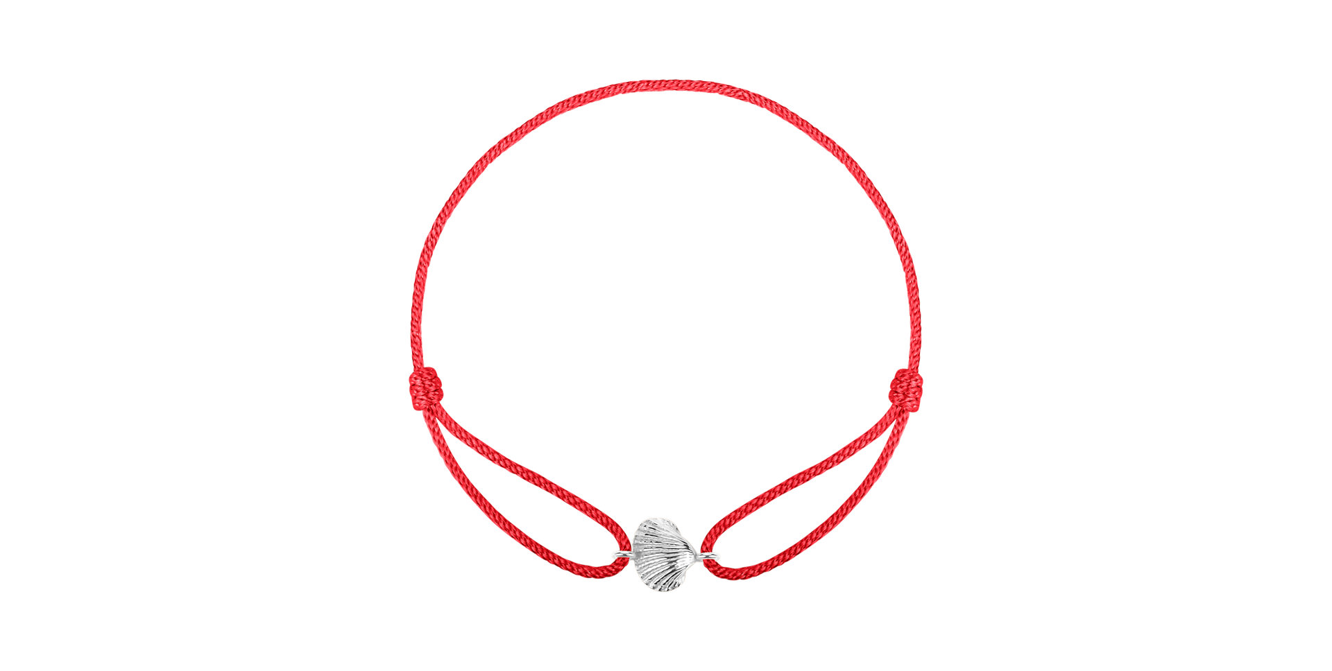 Dámský náramek se šňůrkou Luxury Clam