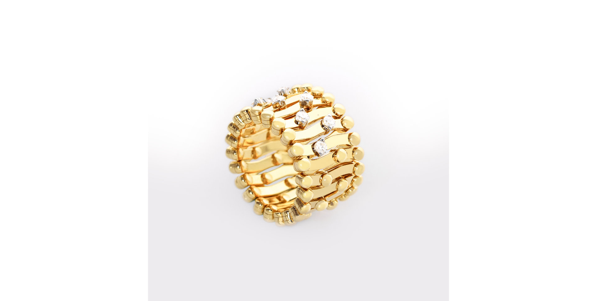 Prsten / náramek s diamanty Brevetto