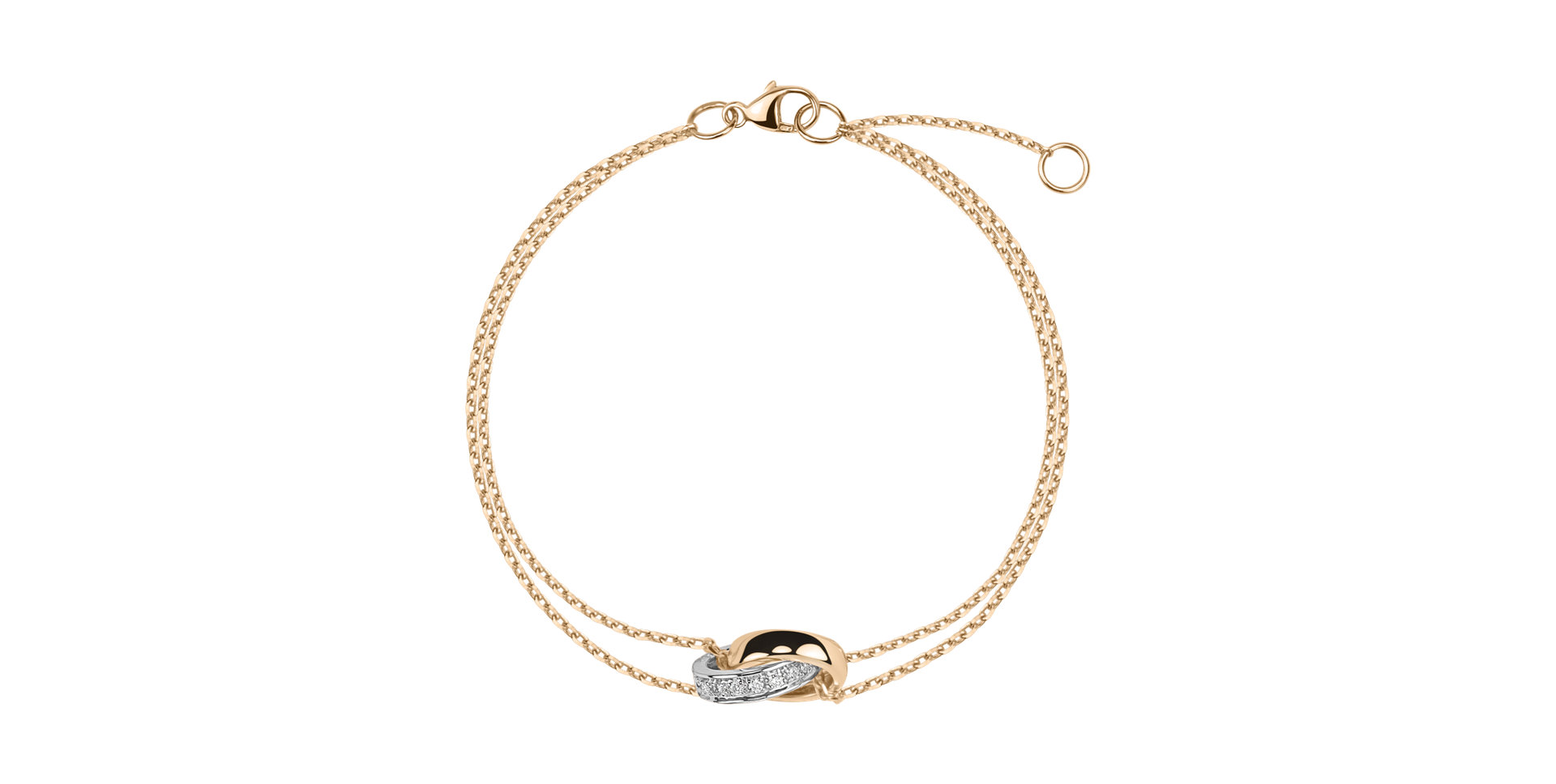 Náramek s diamanty Divine Bond