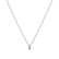 Náhrdelník 14kt bílé zlato s diamantem Eye Sparkle3