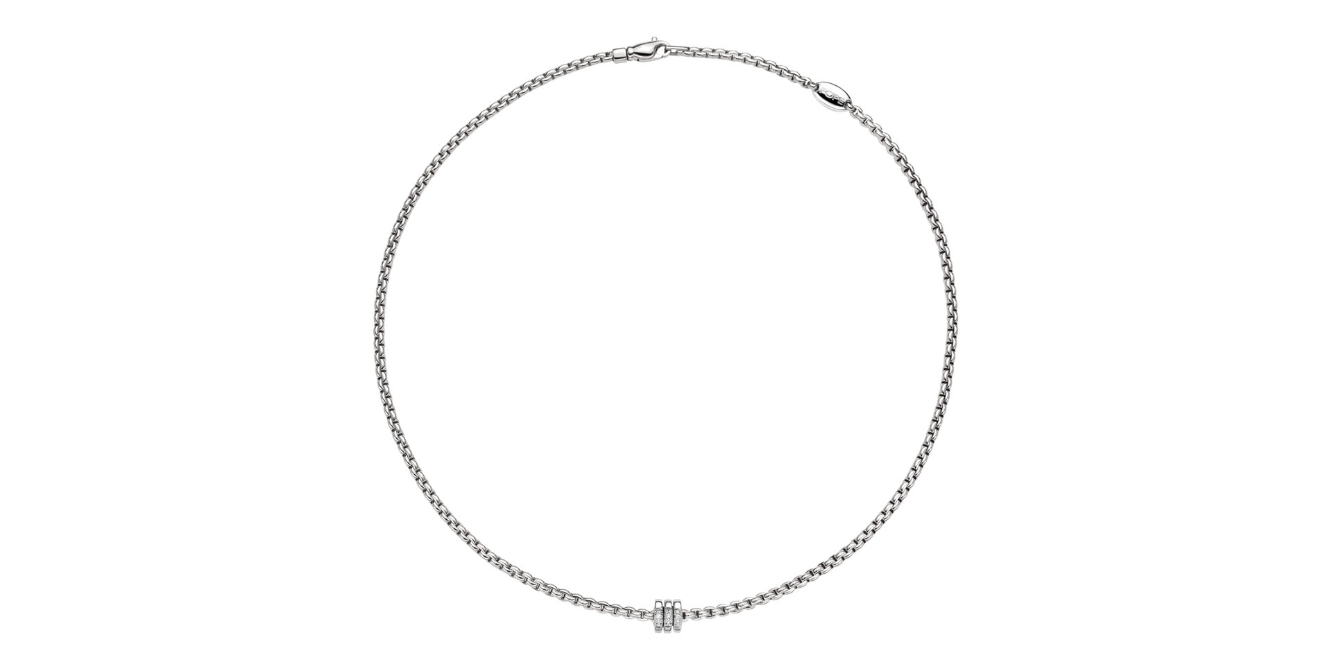 Náhrdelník s diamanty Flex'it