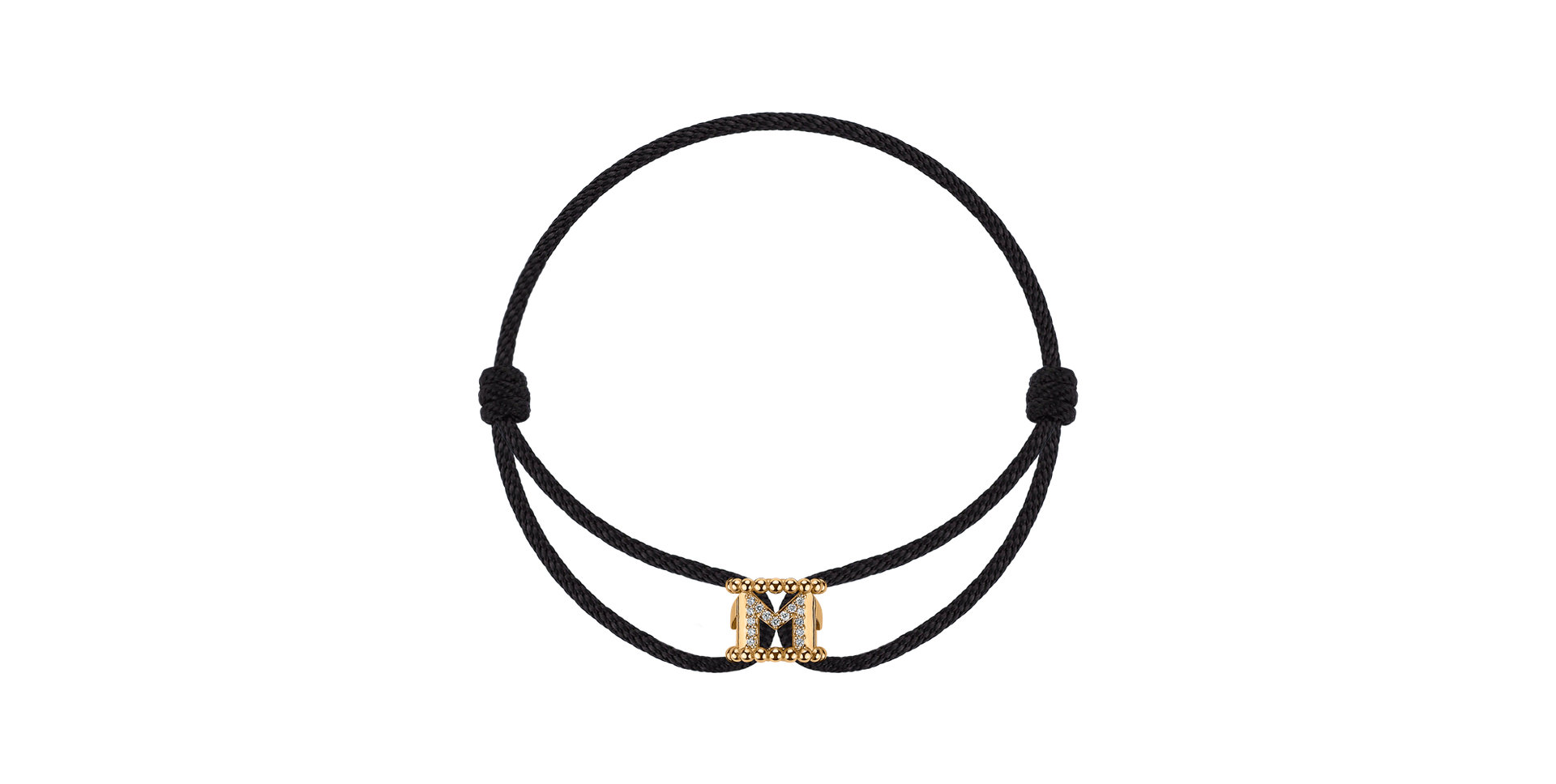 Náramek s diamanty Magnificent Letter