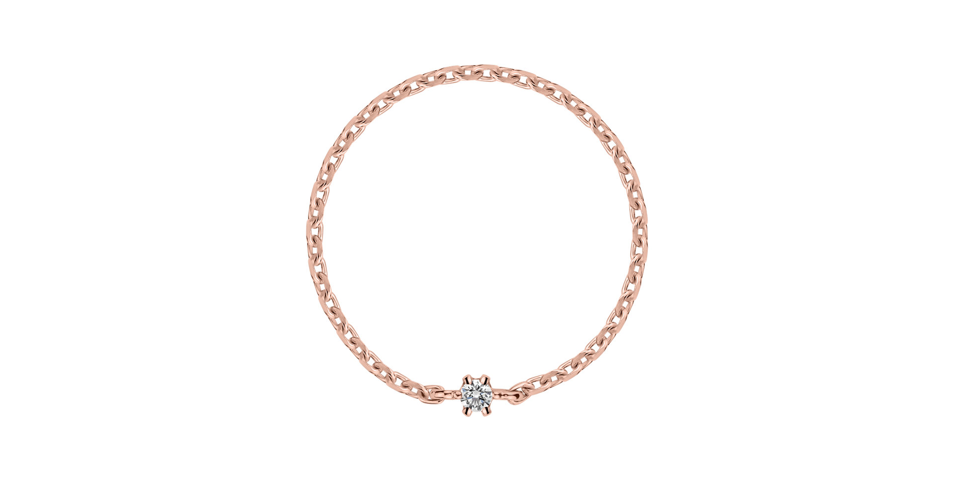 Prsten s diamantem Boogie