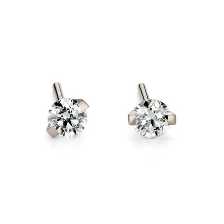 Náušnice s diamantem Princess Earrings
