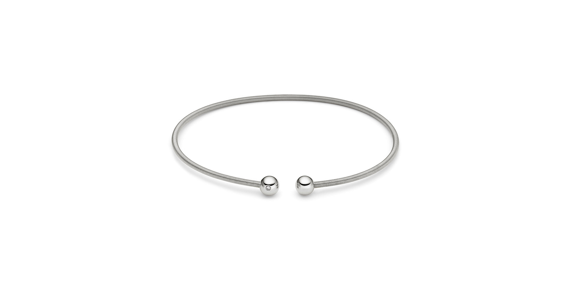 Náramek platina s diamantem Colette C Space bracelet