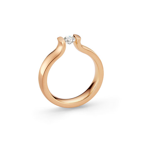 Prsten s diamantem Spannring Lucia