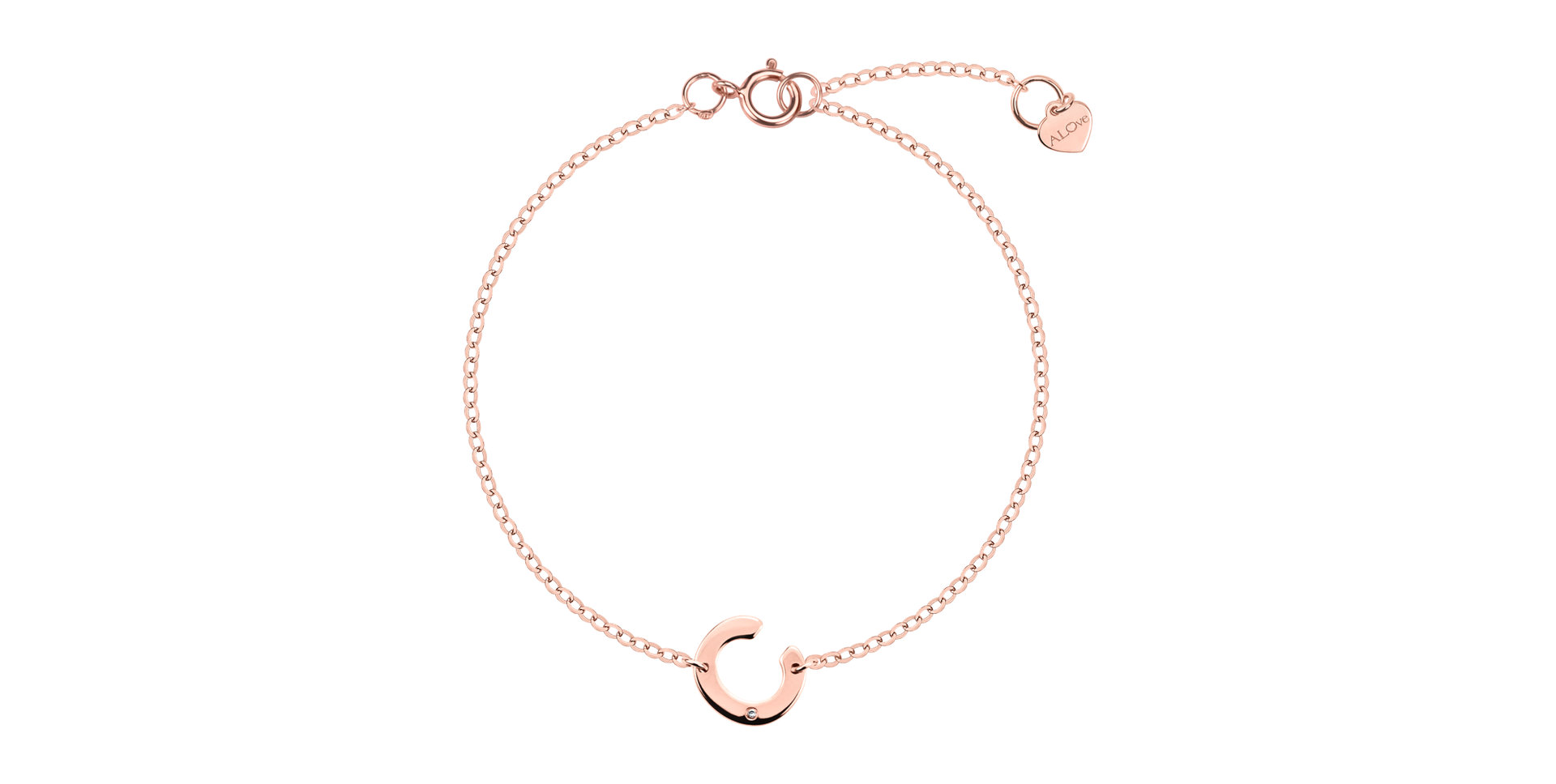 Náramek s diamantem Big Line