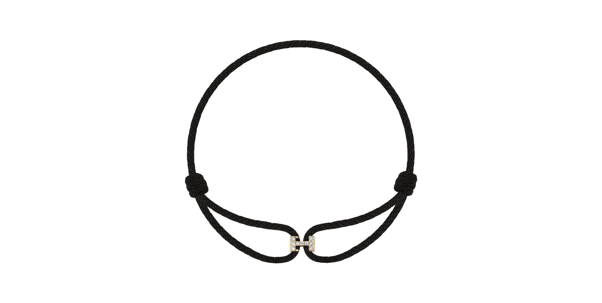 Náramek s diamanty Alphabeth Delight