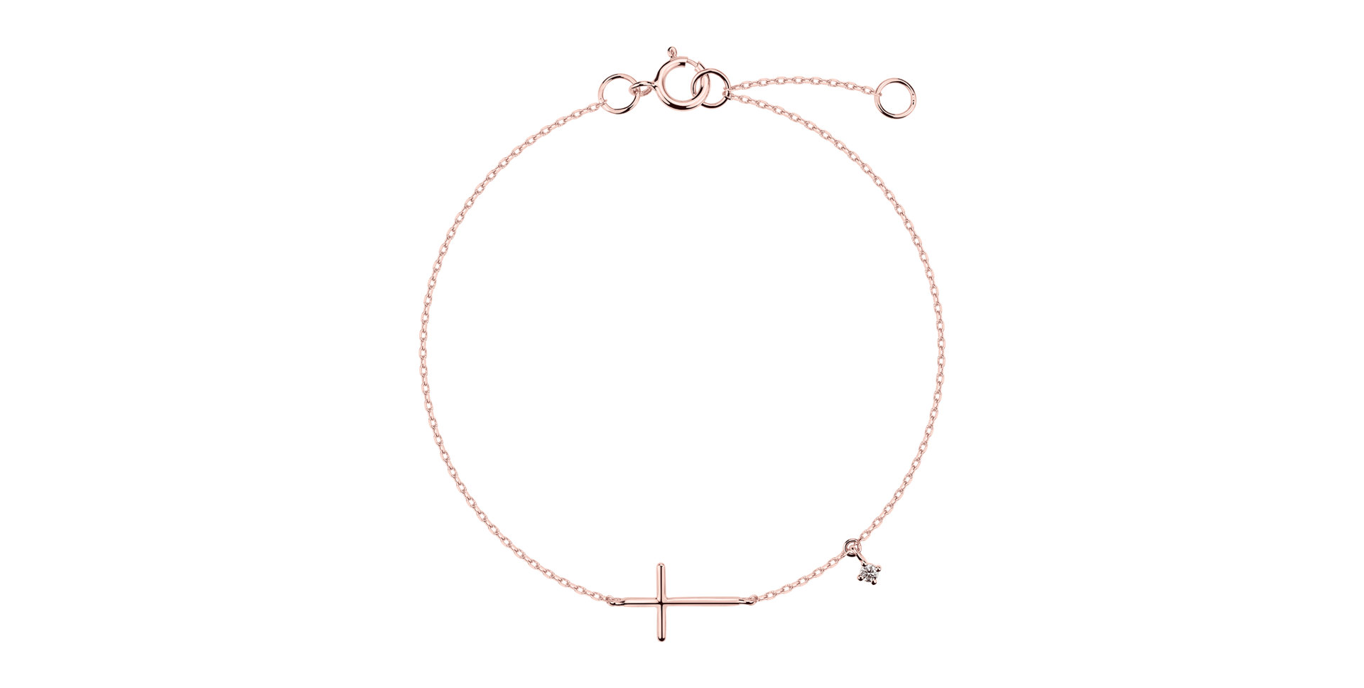 Náramek s diamantem Orycross