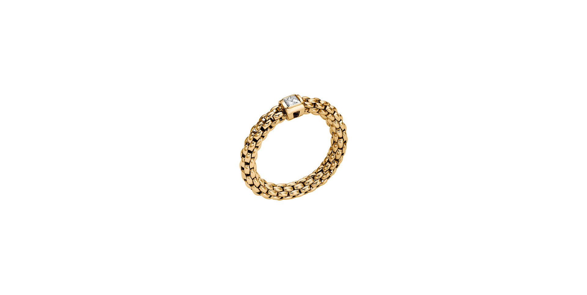 Prsten s diamantem Flex'it L