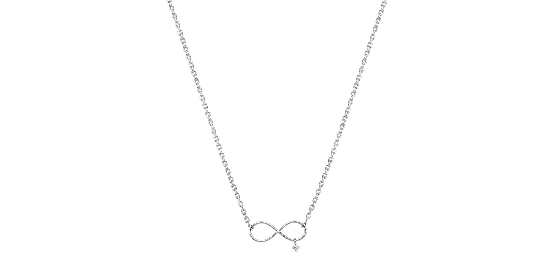 Náhrdelník s diamantem Eternal Life