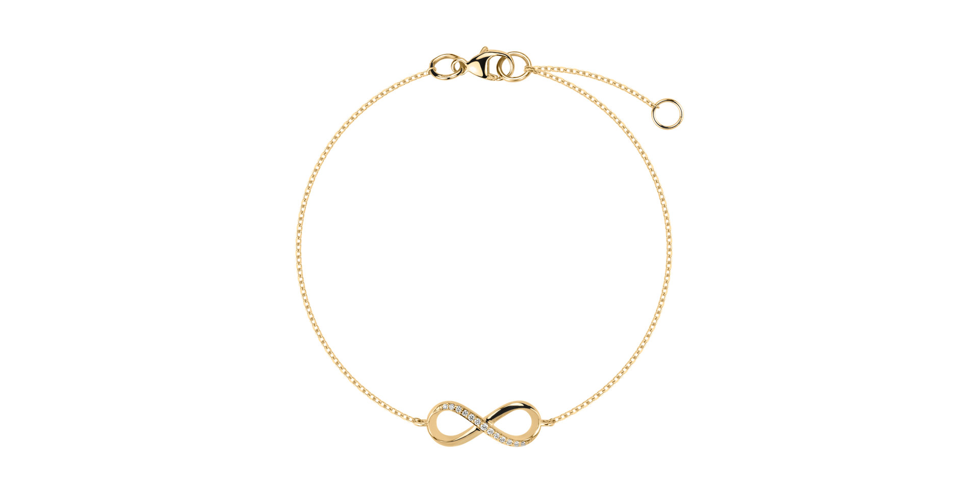 Náramek s diamanty Delight Forever