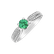 Prsten s diamanty a smaragdem Luciano5