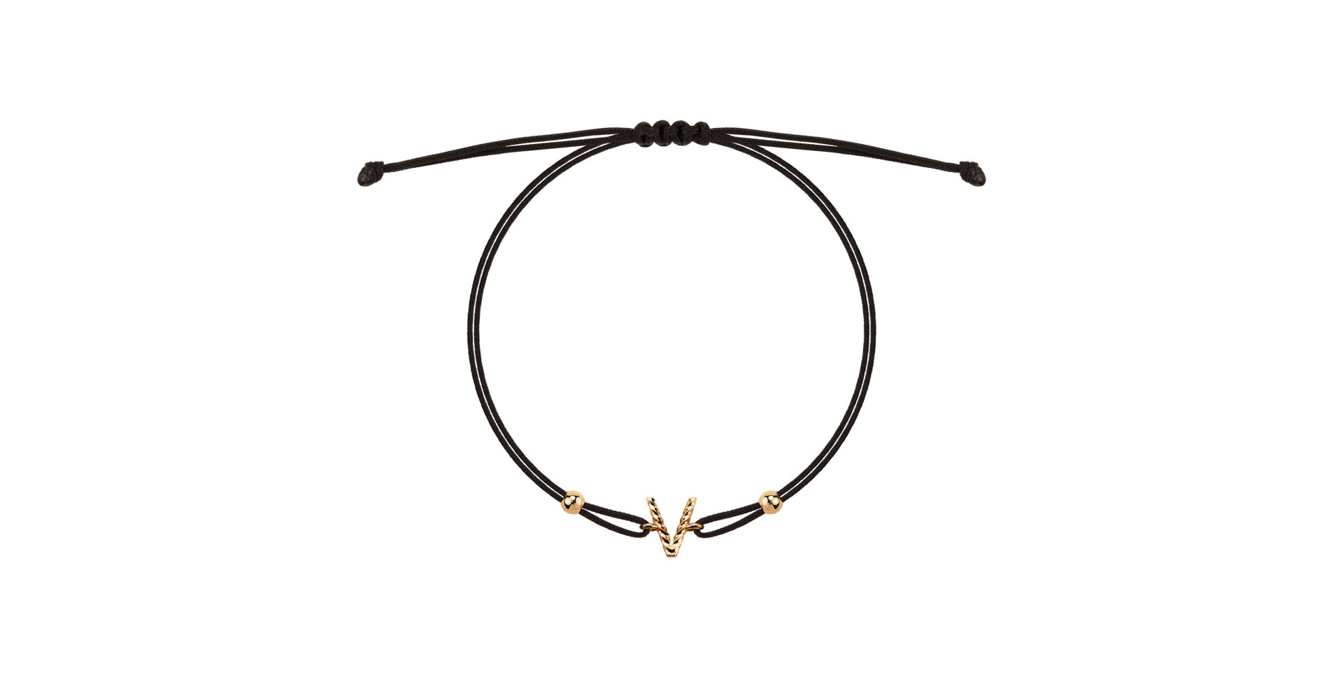 Náramek Spiral Alphabeth V