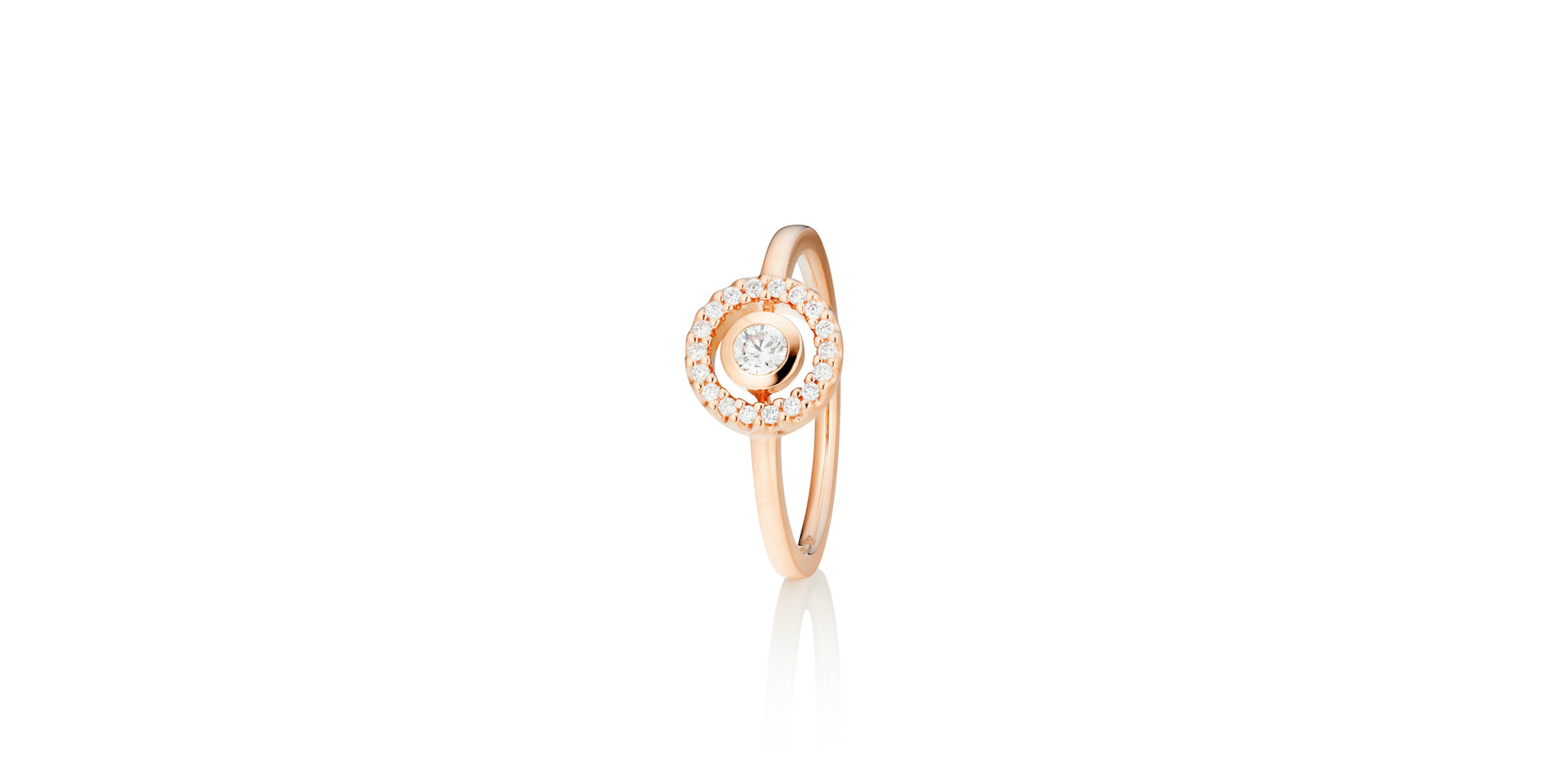 Prsten s diamanty Glam Motion