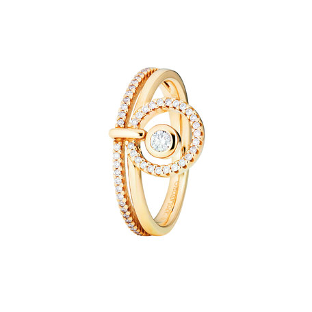 Prsten s diamanty Glam Motion