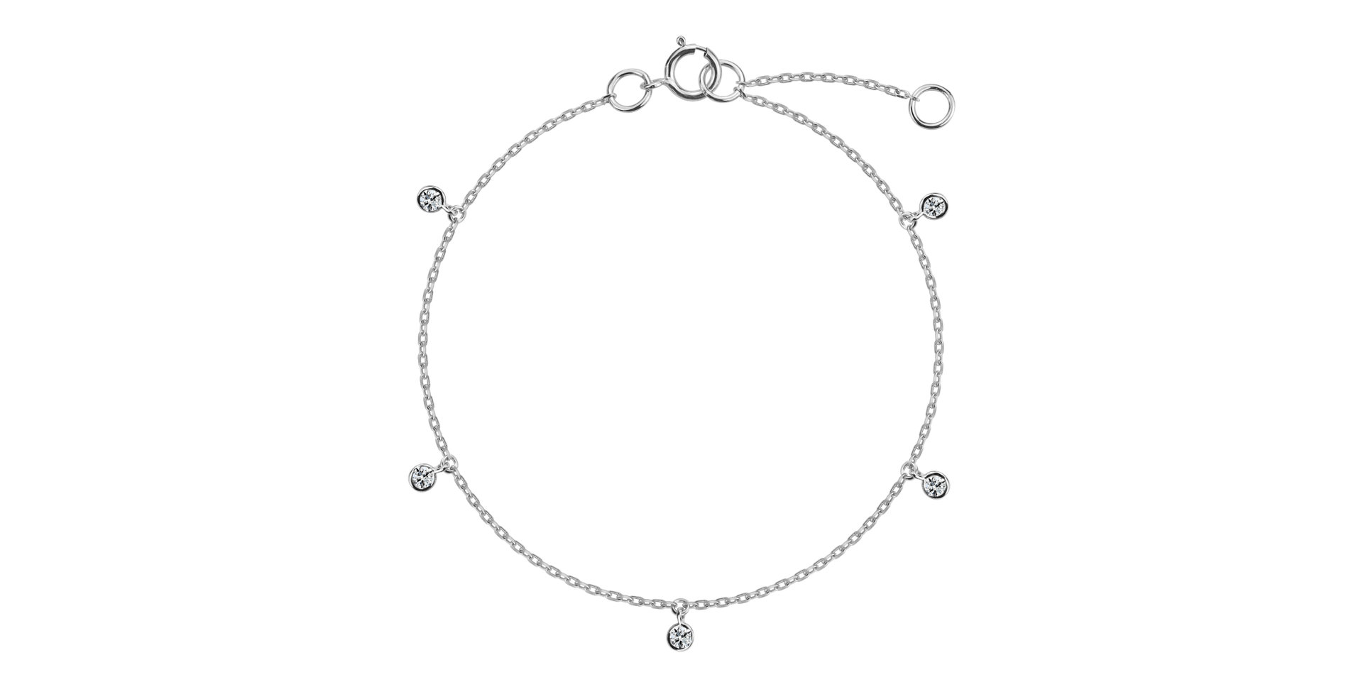 Náramek s diamanty Lalia