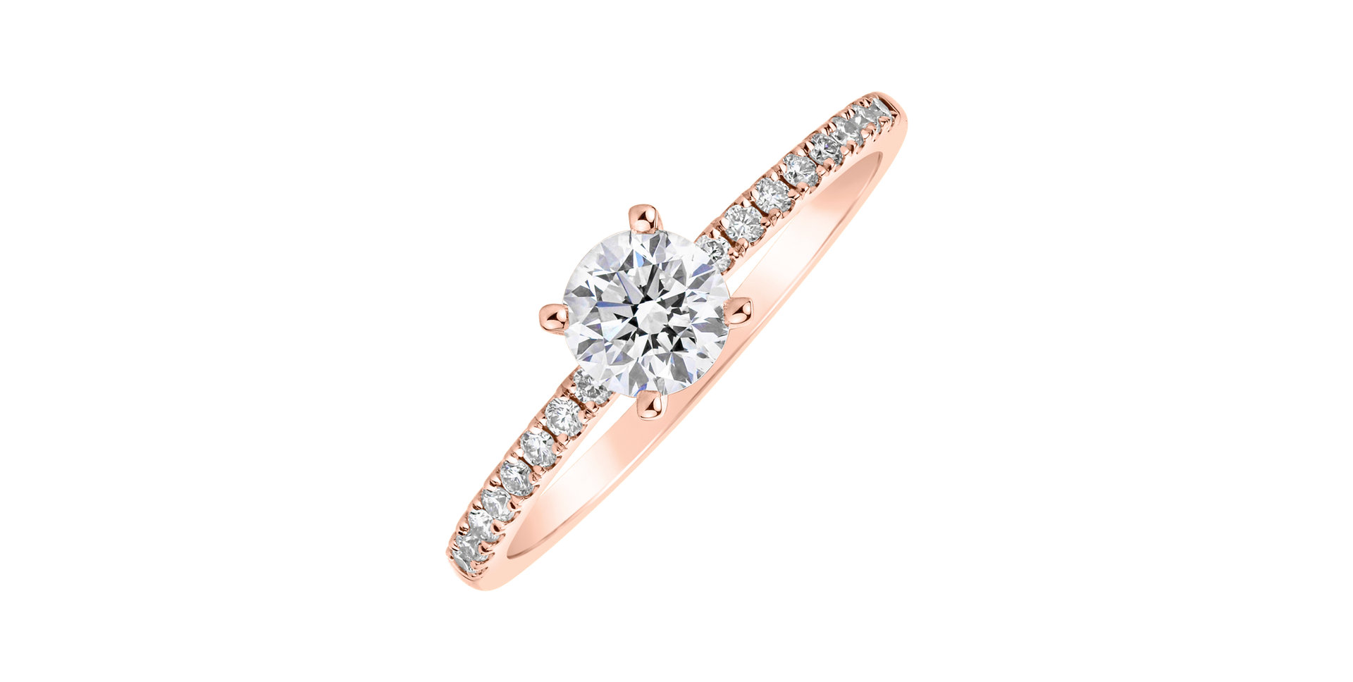 Prsten s diamanty Gem Simplicity