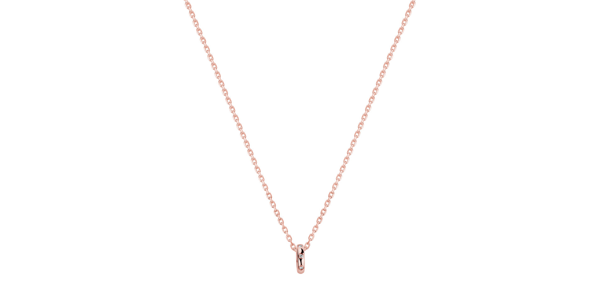 Náhrdelník s diamanty Ringara