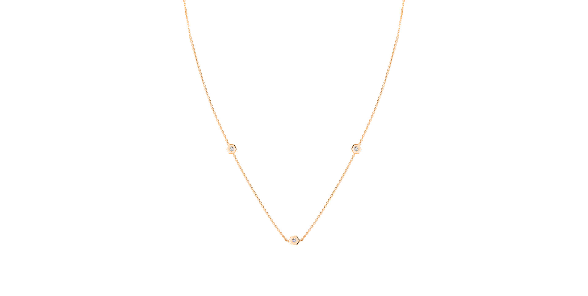 Náhrdelník s diamanty EnchantHex