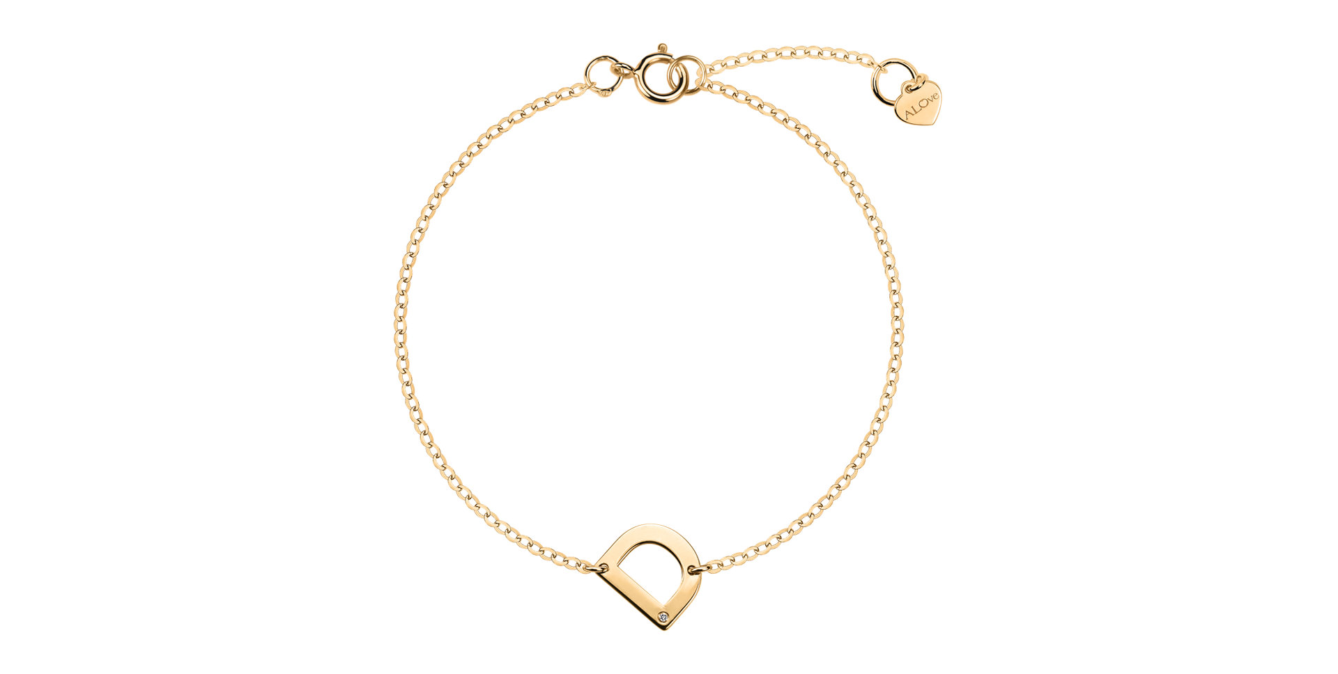 Náramek s diamantem Big Line