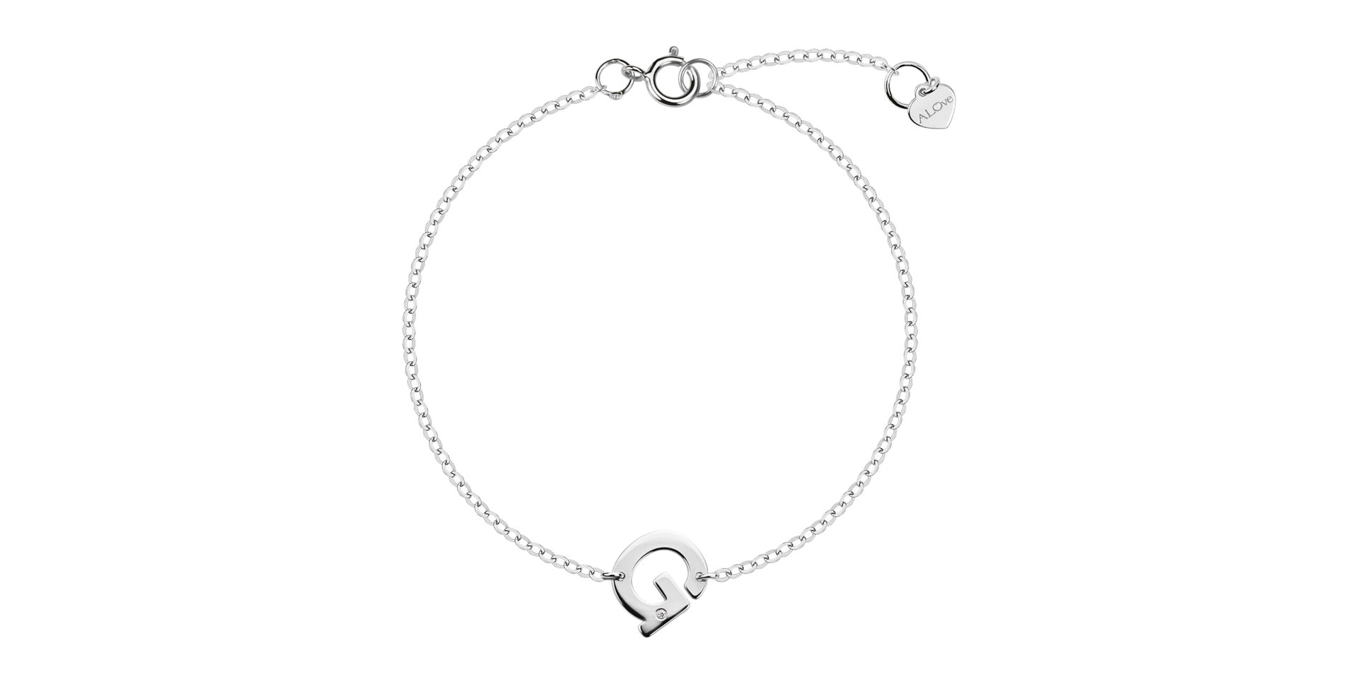 Náramek s diamantem Big Line