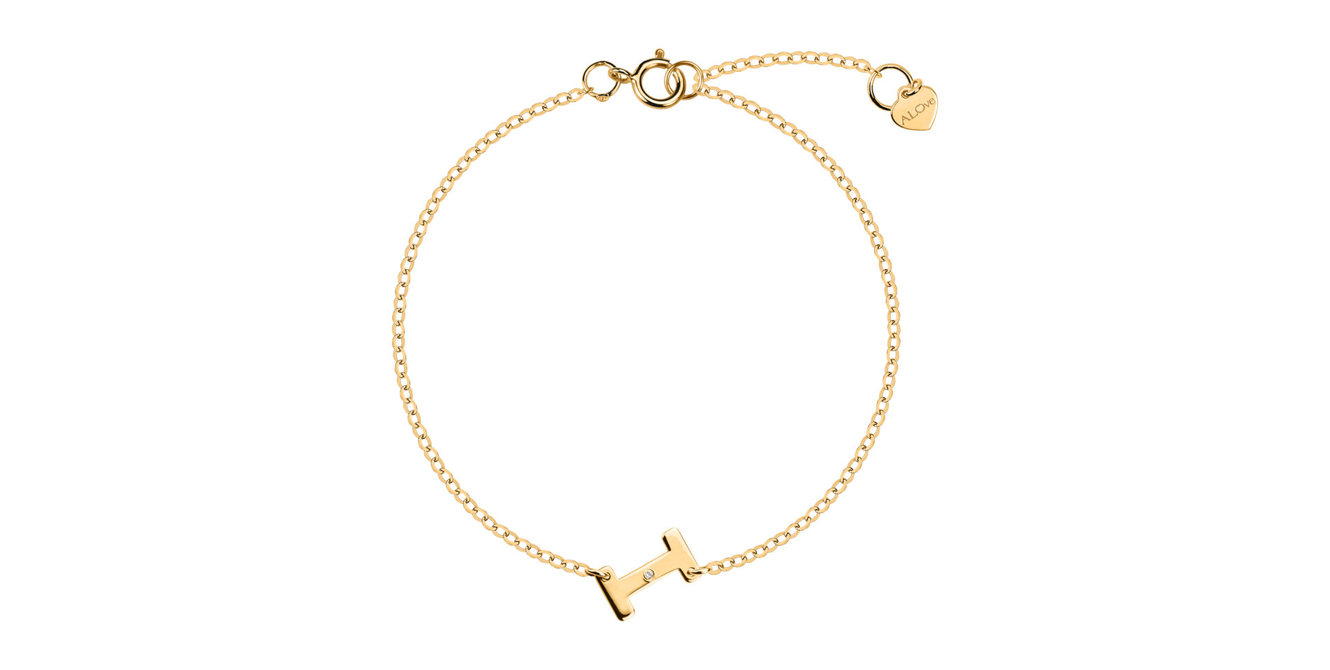 Náramek s diamantem Big Line