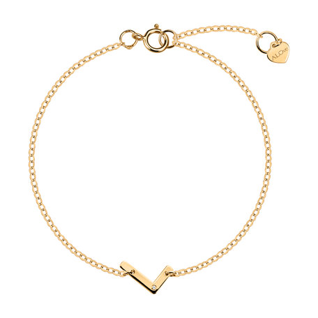 Náramek s diamantem Big Line