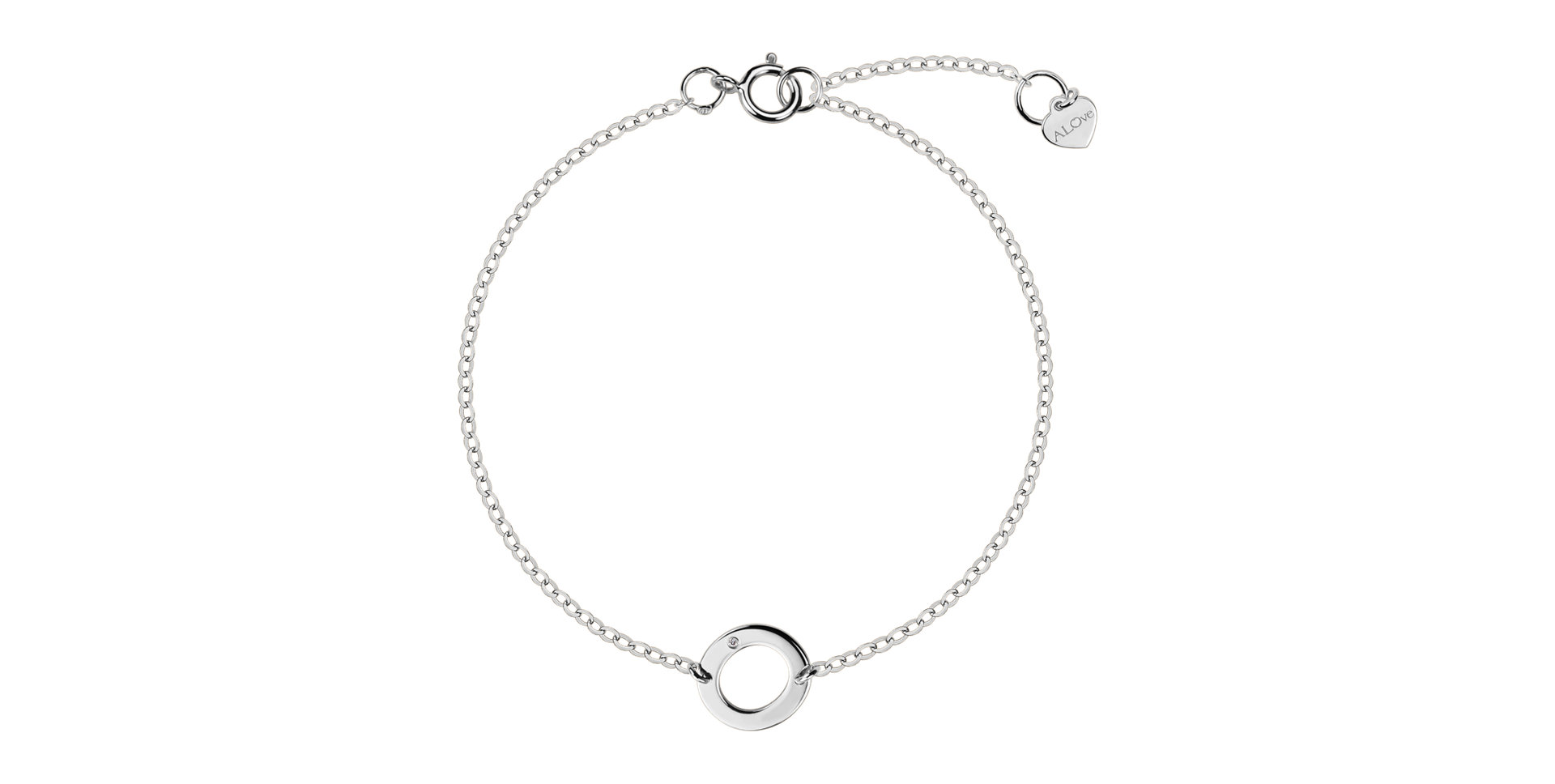 Náramek s diamantem Big Line