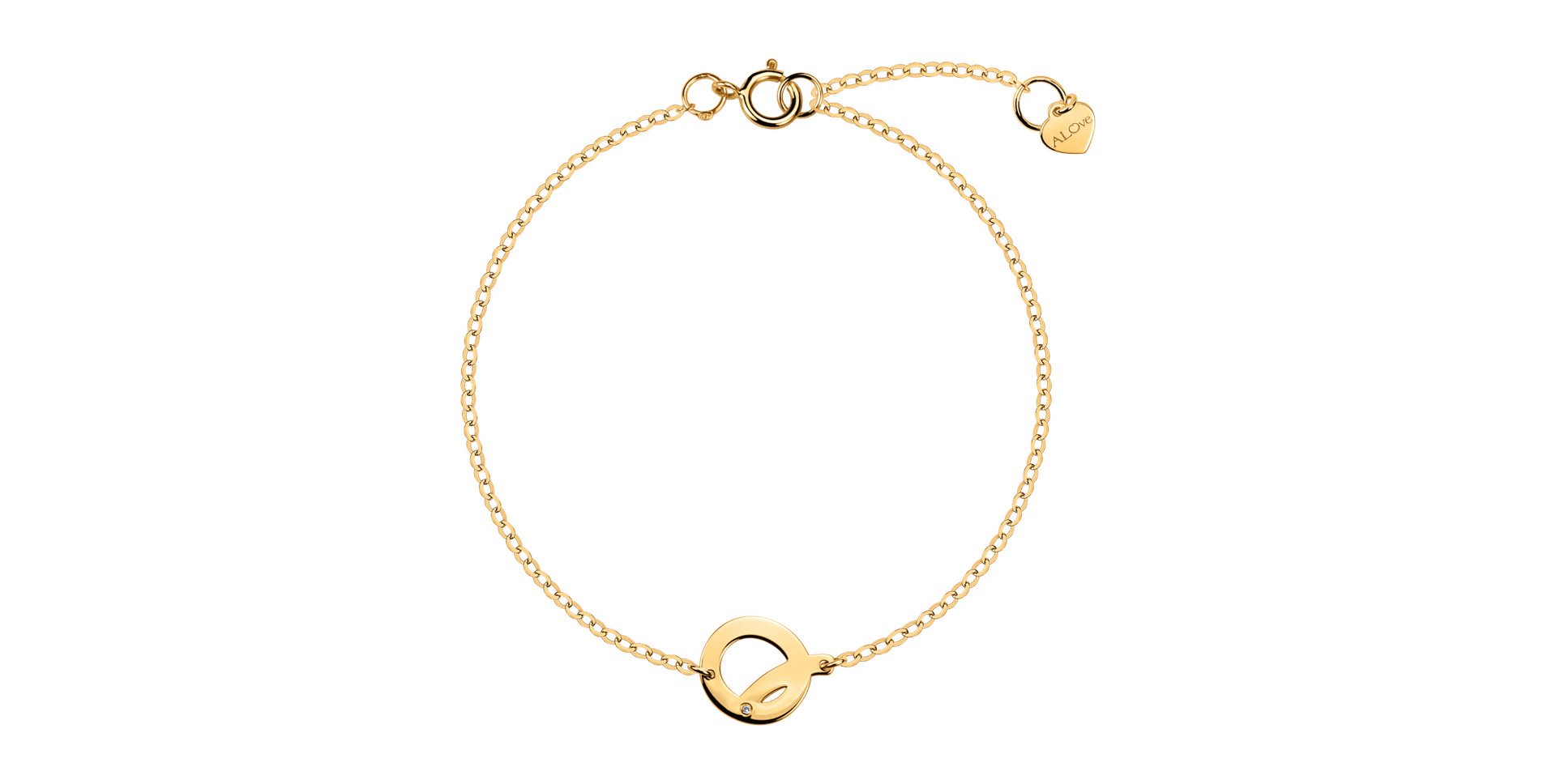 Náramek s diamantem Big Line